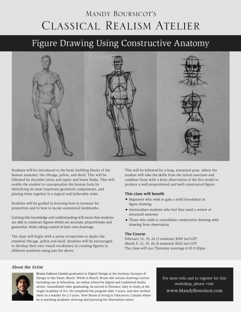 Figure Drawing Using Constructive Anatomy
